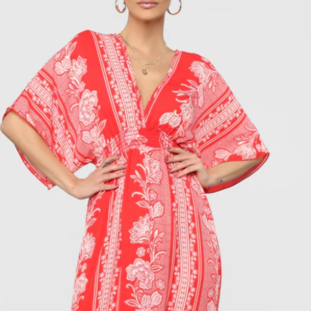 Kailani Tribal Maxi Dress